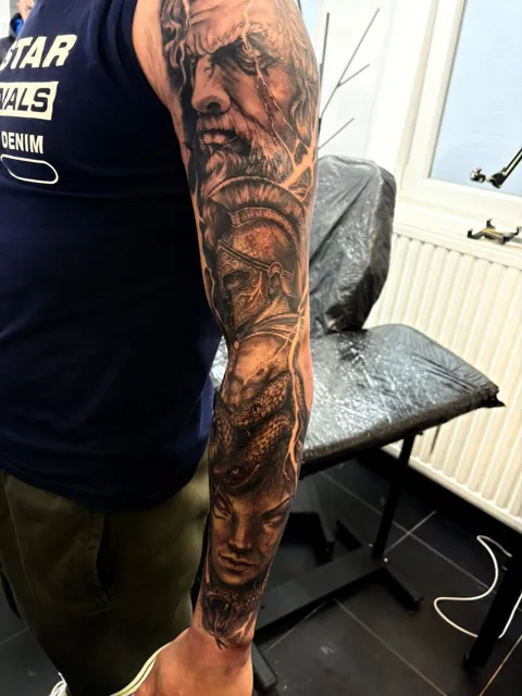 Tattoo by Robert Grzywacz, Tielt
