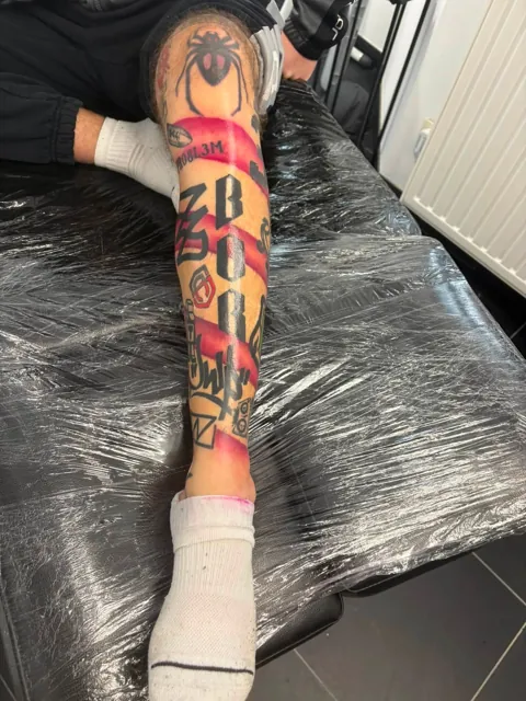 Tattoo by Robert Grzywacz, Tielt